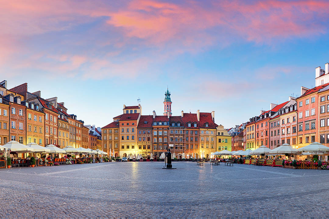 Warsaw attractions – Square